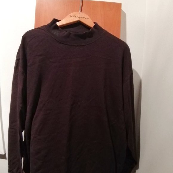 Black on Black Adidas Mockneck - Picture 1 of 3